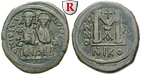 27533 Justin II., Follis