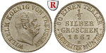 28875 Wilhelm I., 1/2 Silbergrosc...