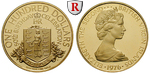 29154 Elisabeth II., 100 Dollars