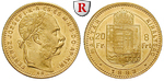 29232 Franz Joseph I., 8 Forint