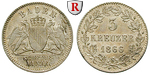 30024 Friedrich I., 3 Kreuzer