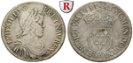 30286 Louis XIV., 1/2 Ecu à la m...