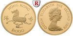 30360 Elisabeth II., 1000 Dollars