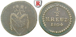 30393 Karl Friedrich, 1/2 Kreuzer