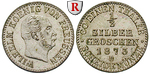 31377 Wilhelm I., 1/2 Silbergrosc...