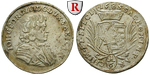 31543 Johann Georg III., 1/6 Tale...
