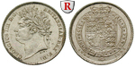 31731 George IV., Sixpence