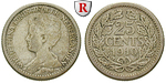 31838 Wilhelmina I., 25 Cents