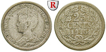 31842 Wilhelmina I., 25 Cents