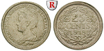 31844 Wilhelmina I., 25 Cents