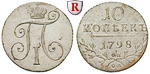 31885 Paul I., 10 Kopeken