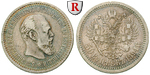 32279 Alexander III., 50 Kopeken