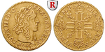 32726 Louis XIII., 1/2 Louis d´o...