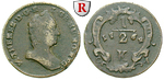 34311 Maria Theresia, 1/2 Kreuzer