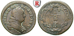 34325 Franz I., 1/2 Kreuzer