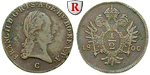 34359 Franz II. (I.), 1/2 Kreuzer