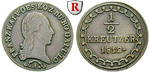 34379 Franz II. (I.), 1/2 Kreuzer