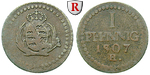 34452 Friedrich August I., Pfenni...