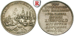 35507 Leopold I., Silbermedaille