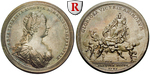 35511 Maria Theresia, Silbermedai...
