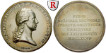 35512 Franz II. (I.), Silbermedai...