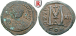 38313 Justinian I., Follis