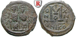 38320 Justin II., Follis