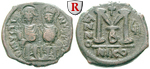 40794 Justin II., Follis