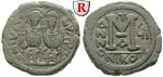 40798 Justin II., Follis
