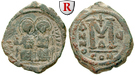 40799 Justin II., Follis