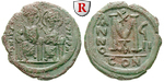 40802 Justin II., Follis