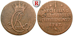 41172 Christian VII., Sechsling