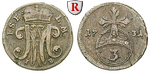 42032 Wilhelm Heinrich, 3 Pfennig