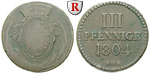 42053 Friedrich August III., 3 Pf...