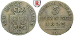 42910 Friedrich Wilhelm IV., 3 Pf...