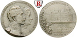43525 Wilhelm II., Versilberte Br...