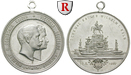 43542 Wilhelm II., Aluminiummedai...
