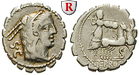 43760 L. Procilius, Denar, serrat...