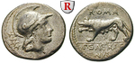 43775 P. Satrienus, Denar