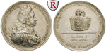 44988 Georg I. Ludwig, Silbermeda...