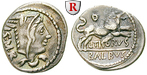 45613 L. Thorius Balbus, Denar