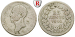 45622 Willem II., 25 Cents