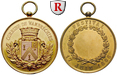 46087 Vergoldete Bronzemedaille