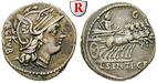 46541 L. Sentius, Denar