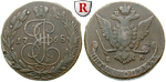 47209 Katharina II., 5 Kopeken