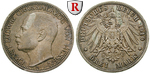 47990 Ernst Ludwig, 3 Mark