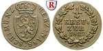 48471 Wilhelm, 1/4 Kreuzer