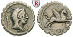 48597 L. Papius, Denar, serratus