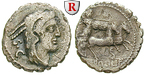 48603 L. Procilius, Denar, serrat...