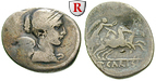 48611 T. Carisius, Denar